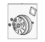 PZ6Z2005C - Brakes: Power Brake Booster for Ford Image