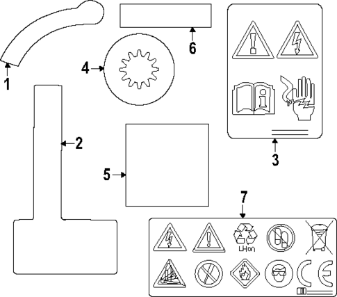Labels for 2024 Dodge Charger Daytona #0