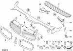 51138223220 - : Trim Ring, Front, Right for BMW Image