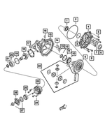 5143952AA - All Wheel Drive; Differential and Drive Line: Differential Bearing for Mopar Image