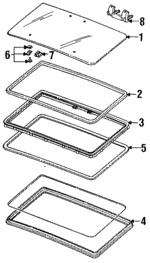15578901 - Body: Hinge Cover for GM Image