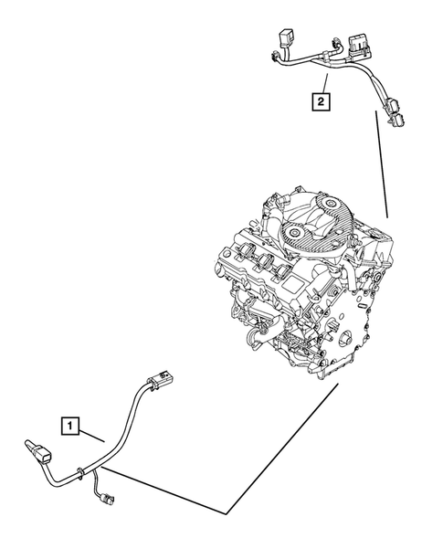 Wiring-Powertrain for 2009 Chrysler Sebring #3