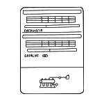 3245026710 - Body: Emission Label for Hyundai: Accent Image