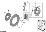 34108447729 - : Brake Rotor, Front for BMW Image
