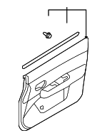 80901EM02B - : Trim Panel Assembly for Nissan Image