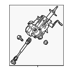 48810ZT50A - Steering: Steering Column for Nissan Image
