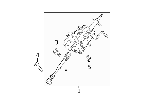 Steering Column Assembly for 2012 Nissan Sentra #0
