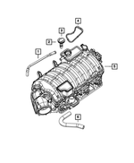 5038136AC - Engine: Make Up Air Hose for Mopar Image