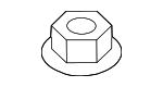 902370031 - Body: Compartment Nut for Subaru Image