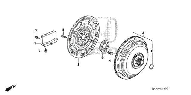 Torque Converter for 2012 Honda Ridgeline #0