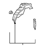 2004-2009 Lexus Inner Wheelhouse