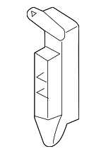 4B1819164 - HVAC: Side Cover for Audi: A4, A4 Quattro, A6, A6 Quattro, Allroad Quattro, RS4, S4, S6 Image
