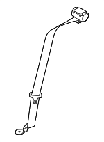 LR026473 - : 2012-2019 Land Rover Range Rover Evoque - Outer Belt Assembly for Land Rover: Range Rover Evoque Image