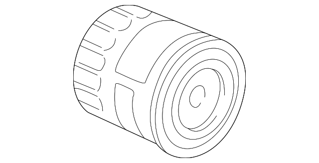 2000 - 2000 Honda Engine Oil Filter 15400-PCX-306