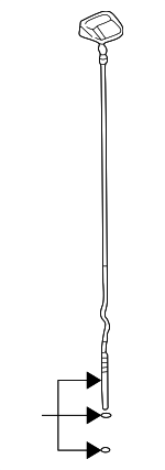 15650PCX006 - Engine: Dipstick for Honda: S2000 Image