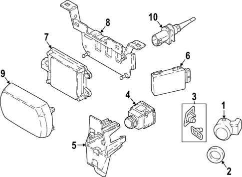 Electrical Components for 2023 BMW X3 #0
