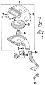 1659877A10 - : Cover Clip for Nissan Image