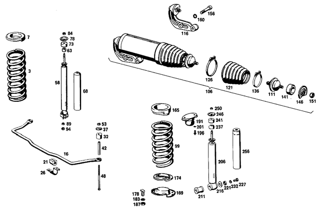 1083240204 - : Rear Spring for Mercedes-Benz Image