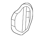 72862TG7A01 - Body: Barrier for Honda: Passport, Pilot Image