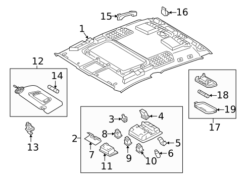 Interior Trim - Cab for 2020 Toyota Tacoma #3