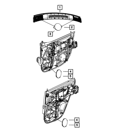 Radio, Antenna, Speakers, DVD, and Video systems for 2009 Dodge Caliber #4