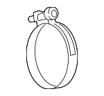 SH0213735A - Engine: Inlet Hose Clamp for Mazda: 3, 6, CX-5, CX-70, CX-9, CX-90, MX-5 Miata Image