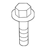 994630820 - : Support Bracket Bolt for Mazda: 3, 5, 6, CX-3, CX-30, CX-5, CX-50, CX-7, CX-9, MX-30 EV, MX-5 Miata Image