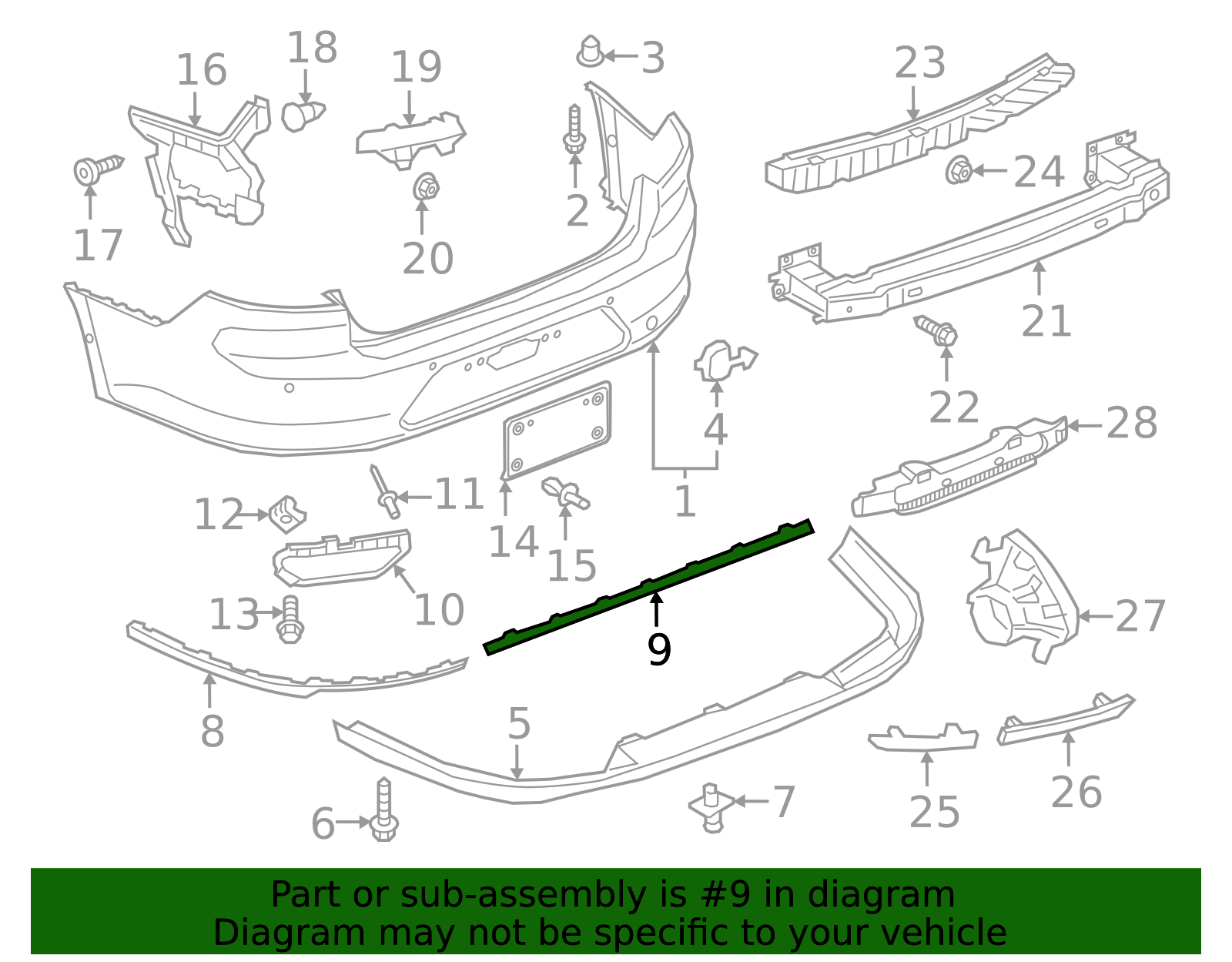 3G8 853 835 2ZZ Trim Molding 2019 2023 Volkswagen Arteon VW Direct 