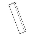 861142L000 - Body: Lift Gate Glass Pad for Kia: Rio, Sedona, Sorento, Soul, Soul EV, Sportage, Telluride Image