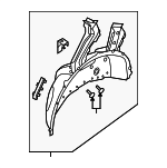 4M6809852A - Body: Inner Wheelhouse for Audi: Q8, RS Q8, SQ8 Image