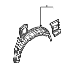 4M8809409A - Body: Outer Wheelhouse for Audi: Q8, RS Q8, SQ8 Image
