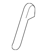 3F2Z1762418AAC - Body: Release Handle for Ford: Freestar | Mercury: Monterey Image