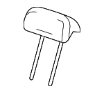 3F2Z16611A08PAA - Body: Headrest for Ford: Freestar | Mercury: Monterey Image