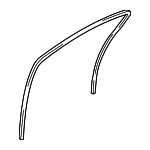 8366085Z00 - Body: Glass Run for Suzuki Image