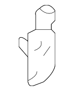 793402B020 - Body: Upper Hinge for Hyundai: Santa Fe, Santa Fe Sport, Santa Fe XL, Veracruz Image