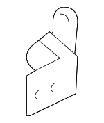 793602B020 - Body: Lower Hinge for Hyundai: Santa Fe, Santa Fe Sport, Santa Fe XL, Veracruz Image