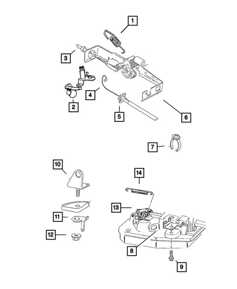 Throttle Controls for 2002 Dodge Ram 2500 #1