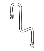 34306887451 - Brakes: Brake Hose for BMW: X5, X6 Image