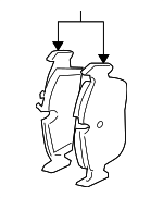 34116852253 - : Brake Pads Front for BMW: X5, X6 Image