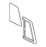 8346026020 - Body: Fixed Glass for Hyundai: Santa Fe Image