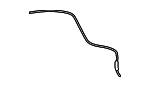 632490R050 - Body: Drain Hose for Toyota: RAV4 Image