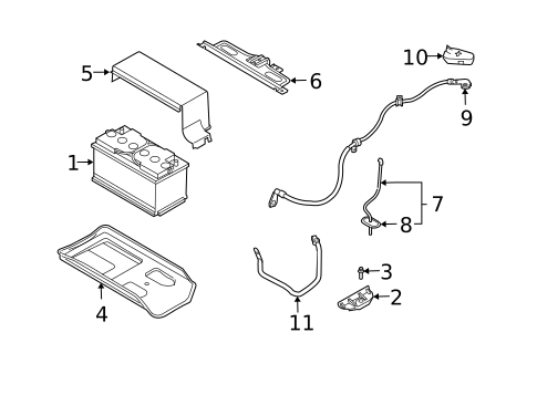 Battery for 2007 Volvo XC90 #0