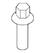 985186 - Electrical: Battery Bolt for Volvo: EX30, EX90, S60, S60 Cross Country, S90, V60, V60 Cross Country, V90, V90 Cross Country, XC40, XC60, XC70, XC90 Image