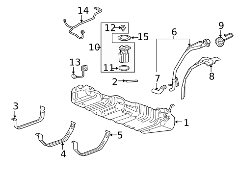 Hardware, Fasteners & Fittings for 2008 Chevrolet Uplander #0