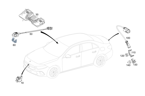 Camera for 2020 Mercedes-Benz A35 AMG #0