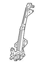 72710TA0A01 - Body: Window Regulator for Honda: Accord, Accord Crosstour, Crosstour Image