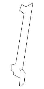 80386ED000 - : Rear Guide for Nissan Image