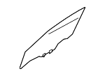 80300EL000 - Body: Door Glass for Nissan Image
