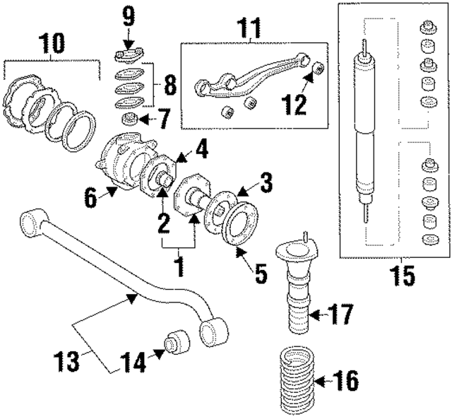 4321160120 - : Steering Knuckle for Lexus Image