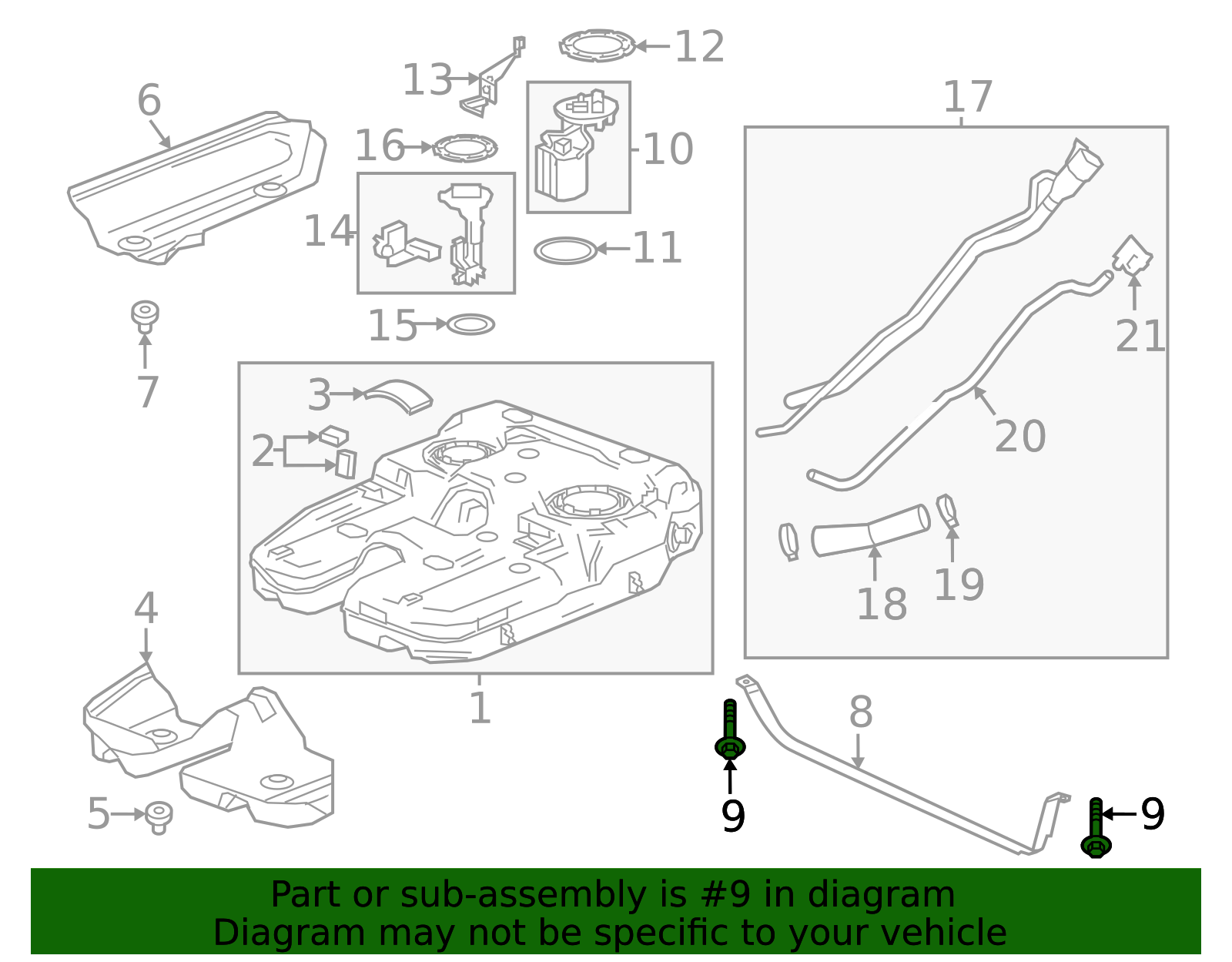 2017-2026 GM Tank Strap Bolt 11519390 | OEM Parts Online